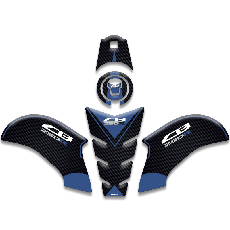 HONDA CB250R TANK PAD SET (2018/2024) UYUMLU 01