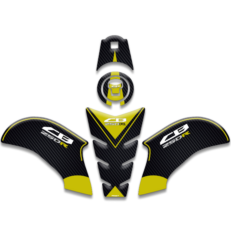 HONDA CB250R TANK PAD SET (2018/2024) UYUMLU 03