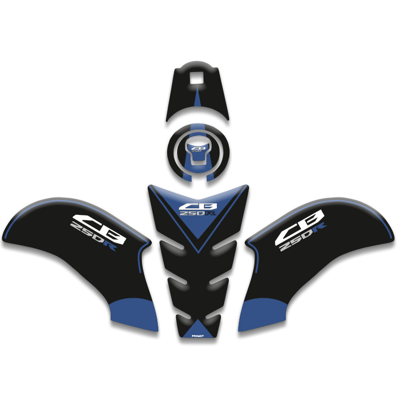 HONDA CB250R TANK PAD SET (2018/2024) UYUMLU 05