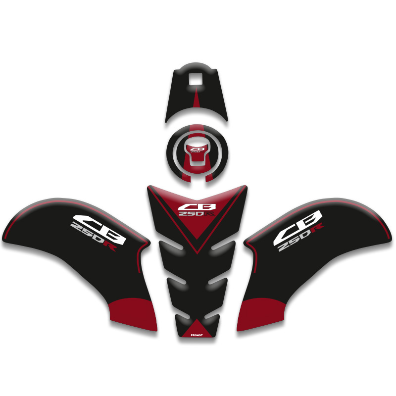 HONDA CB250R TANK PAD SET (2018/2024) UYUMLU 06