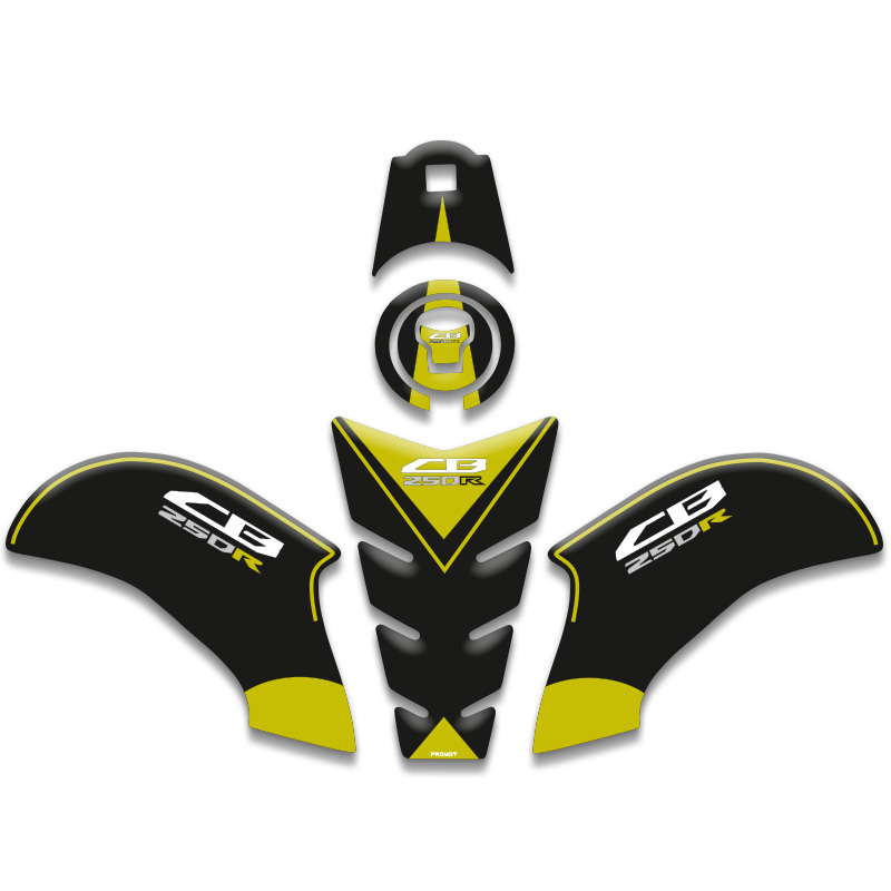 HONDA CB250R TANK PAD SET (2018/2024) UYUMLU 07