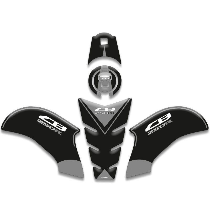 HONDA CB250R TANK PAD SET (2018/2024) UYUMLU 08