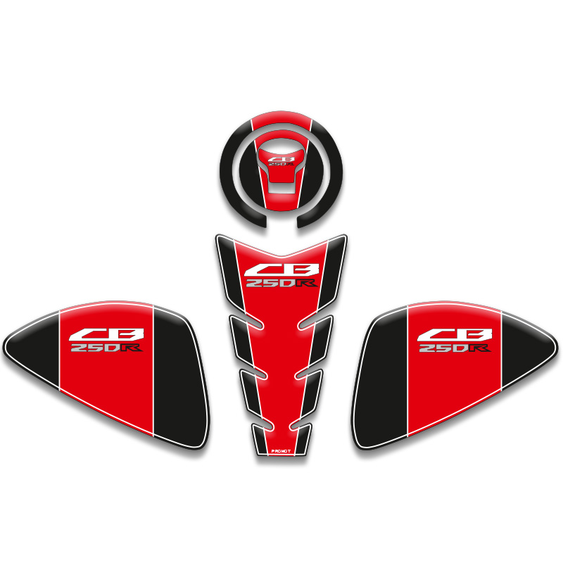 HONDA CB250R TANK PAD SET (2018/2024) UYUMLU 001