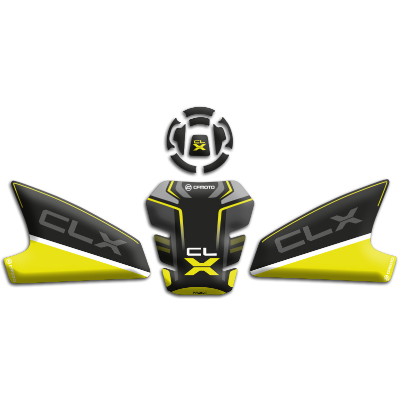 CF MOTO CL-X 250 TANK PAD SET (2022/2024) UYUMLU 02