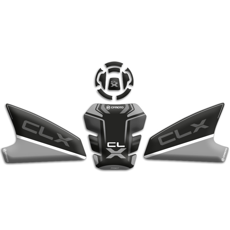 CF MOTO CL-X 250 TANK PAD SET (2022/2024) UYUMLU 03