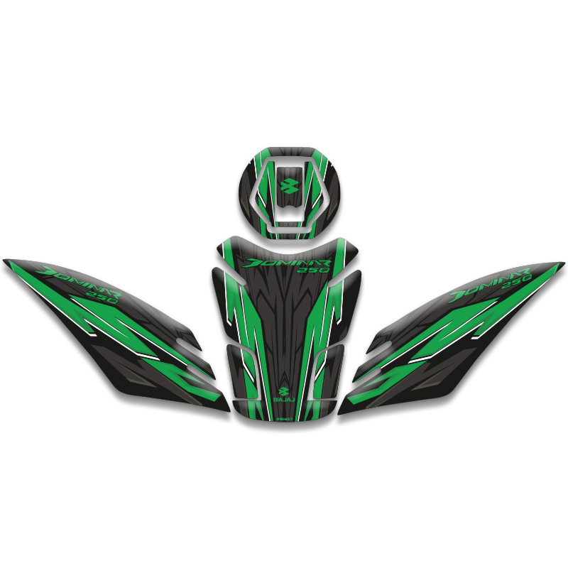 BAJAJ DOMiNAR 250 TANK PAD SET (2020/2024) UYUMLU 01