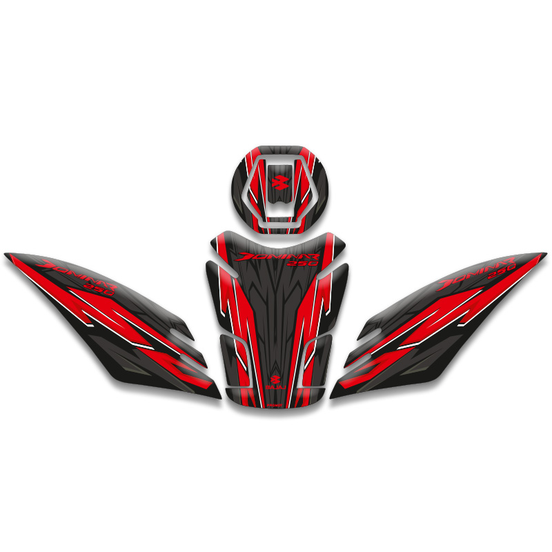 BAJAJ DOMiNAR 250 TANK PAD SET (2020/2024) UYUMLU 02