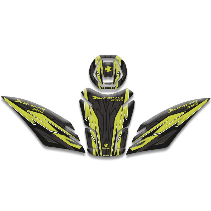 BAJAJ DOMiNAR 250 TANK PAD SET (2020/2024) UYUMLU 03