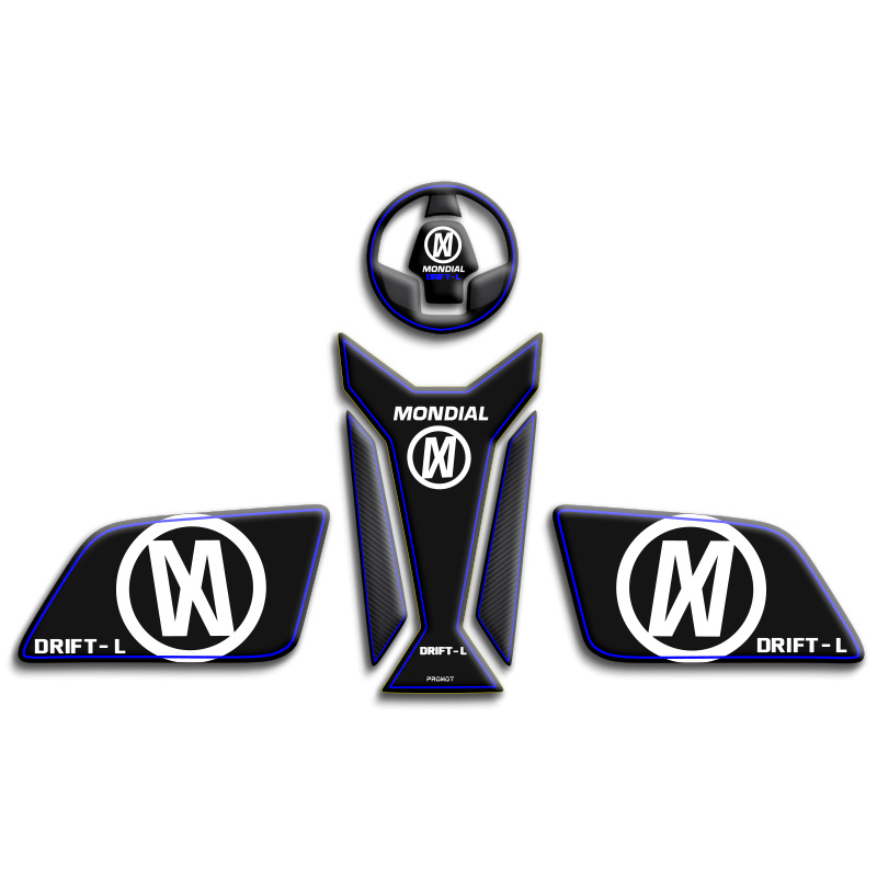 MONDIAL DRİFT L 125 TANK PAD SET 04