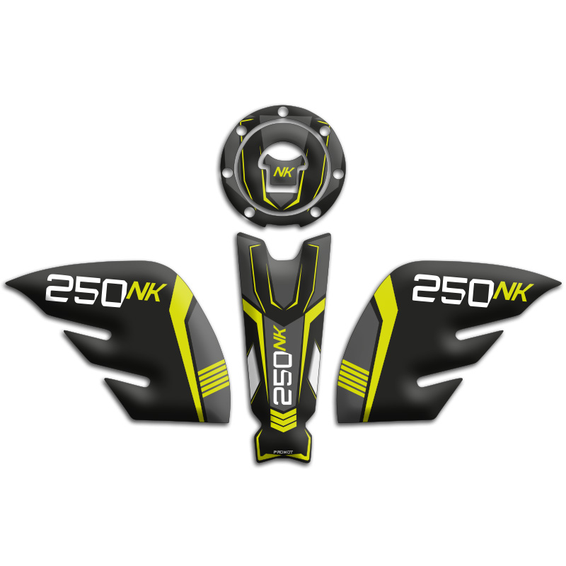 CF MOTO 250 NK TANK PAD SET (2018/2022) UYUMLU 02