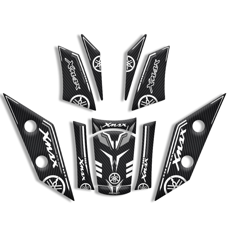 YAMAHA XMAX TANK PAD SET (2018 - 2022) UYUMLU 03