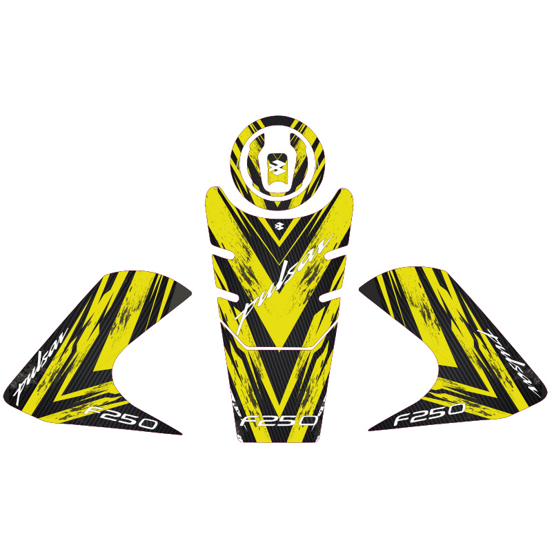 BAJAJ PULSAR F250 TANK PAD SET (2022/2024) UYUMLU 01