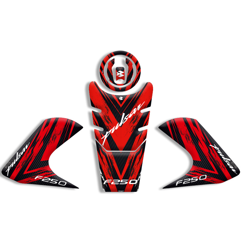 BAJAJ PULSAR F250 TANK PAD SET (2022/2024) UYUMLU 02