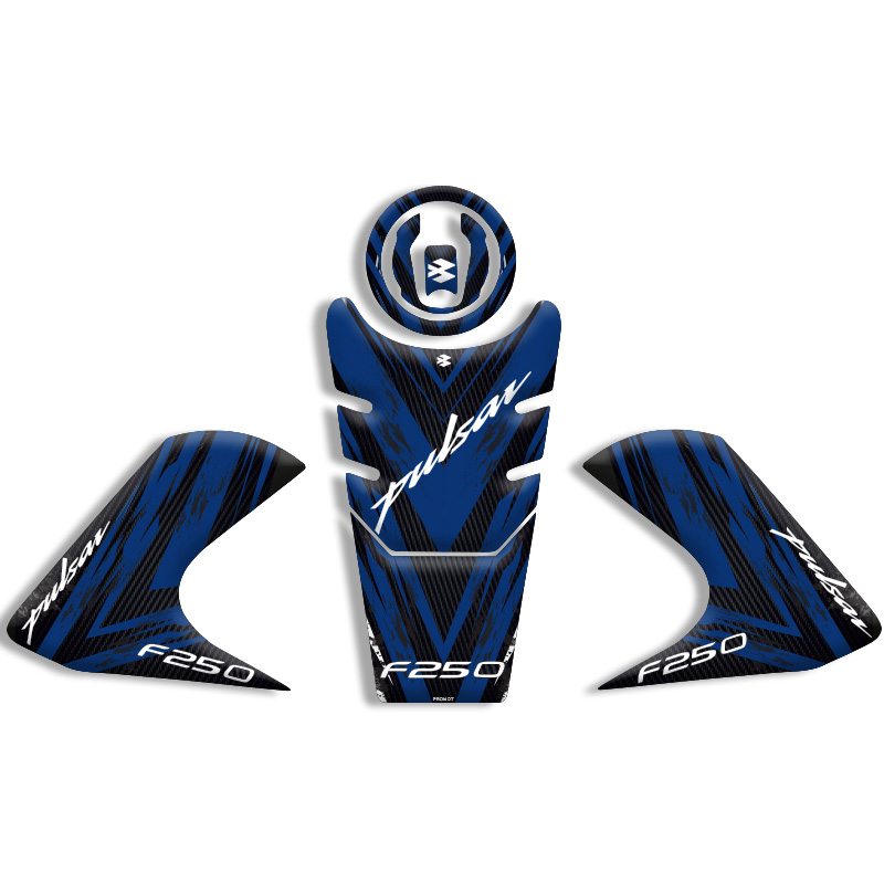 BAJAJ PULSAR F250 TANK PAD SET (2022/2024) UYUMLU 03