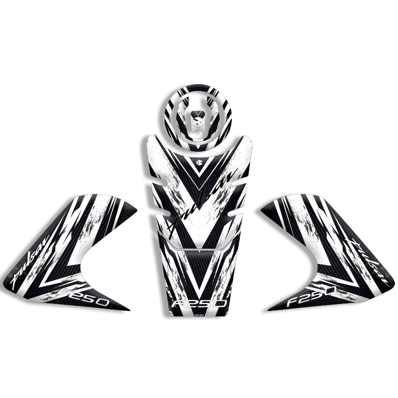 BAJAJ PULSAR F250 TANK PAD SET (2022/2024) UYUMLU 04