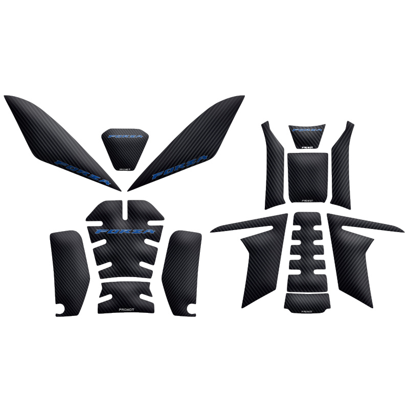 HONDA FORZA 750 TANK PAD SET 02