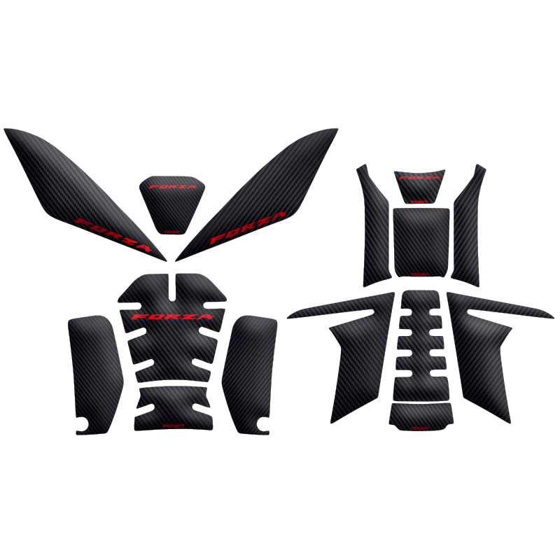 HONDA FORZA 750 TANK PAD SET 03
