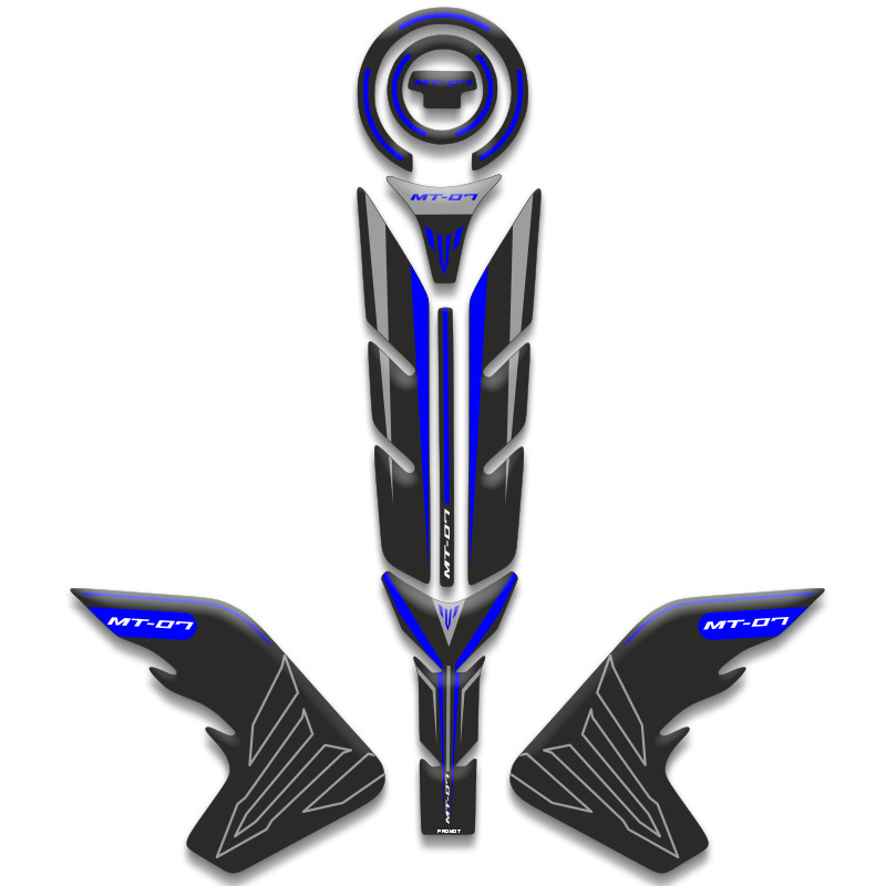YAMAHA MT07 TANK PAD SET (2018/2020) UYUMLU 03