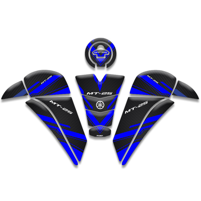 YAMAHA MT25 TANK PAD SET (2020/2024) UYUMLU 04