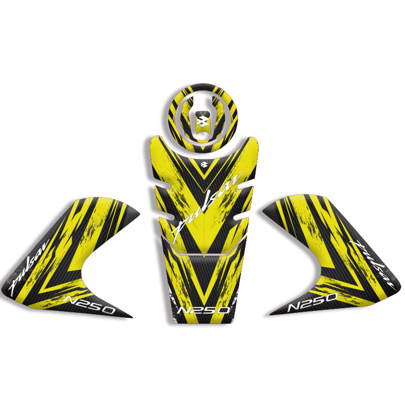 BAJAJ PULSAR N250 TANK PAD SET (2022/2024) UYUMLU 02