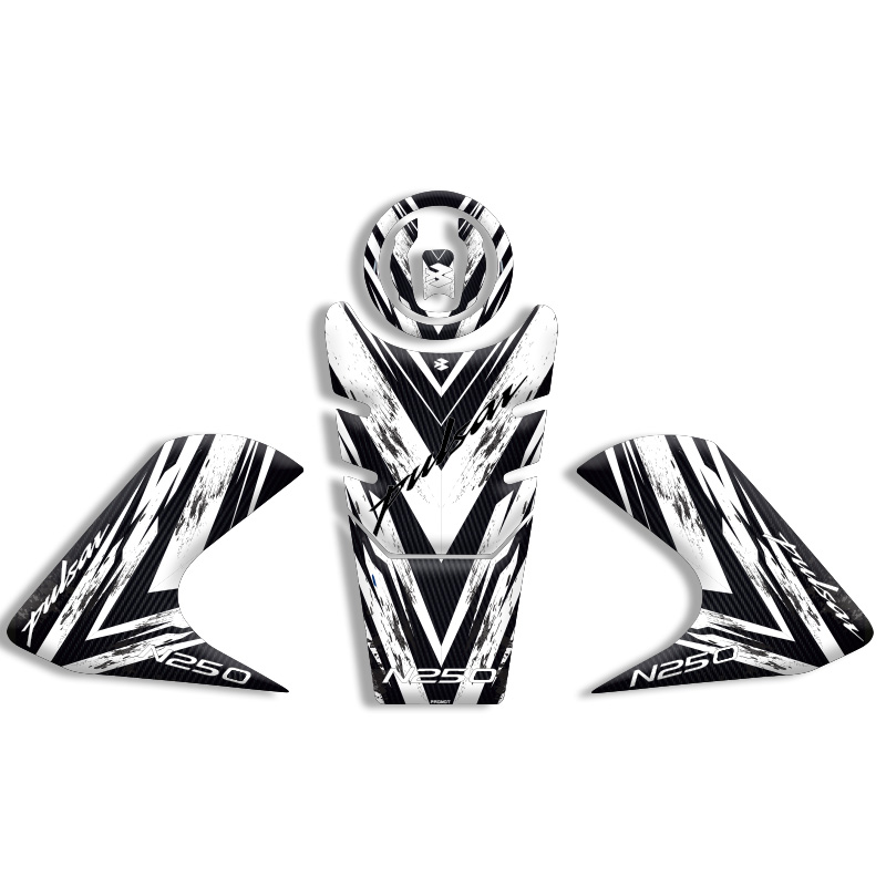 BAJAJ PULSAR N250 TANK PAD SET (2022/2024) UYUMLU 04