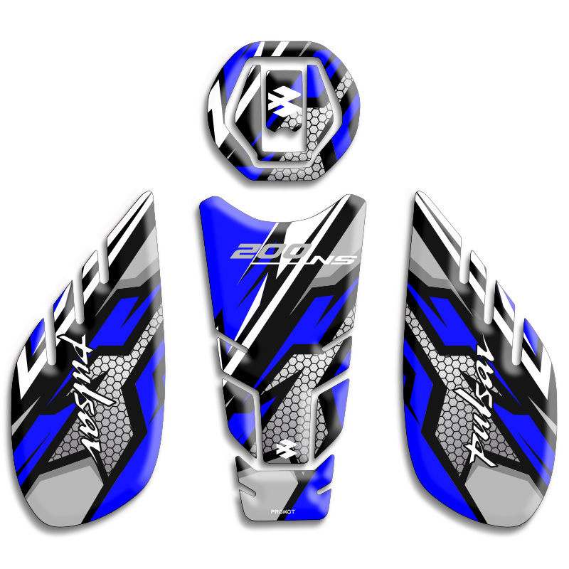BAJAJ PULSAR NS200 TANK PAD SET 02