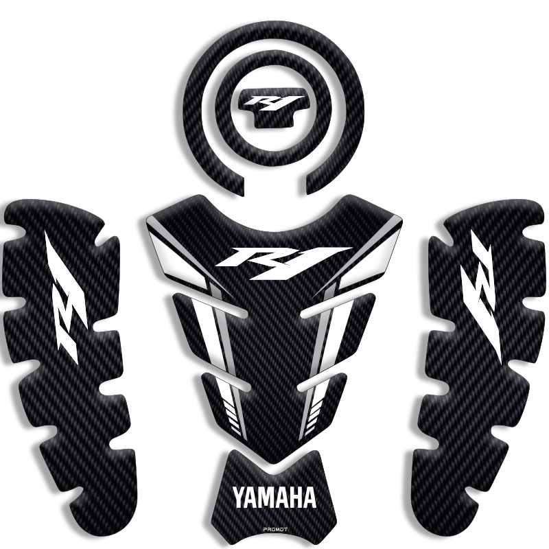 YAMAHA R1 TANK PAD SET 02