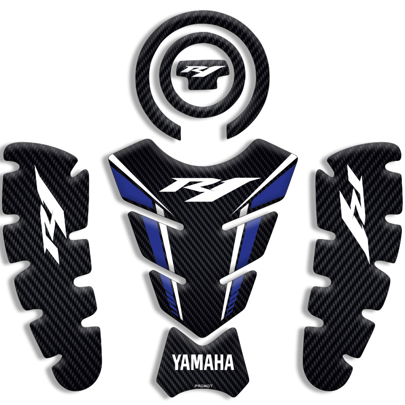 YAMAHA R1 TANK PAD SET 03