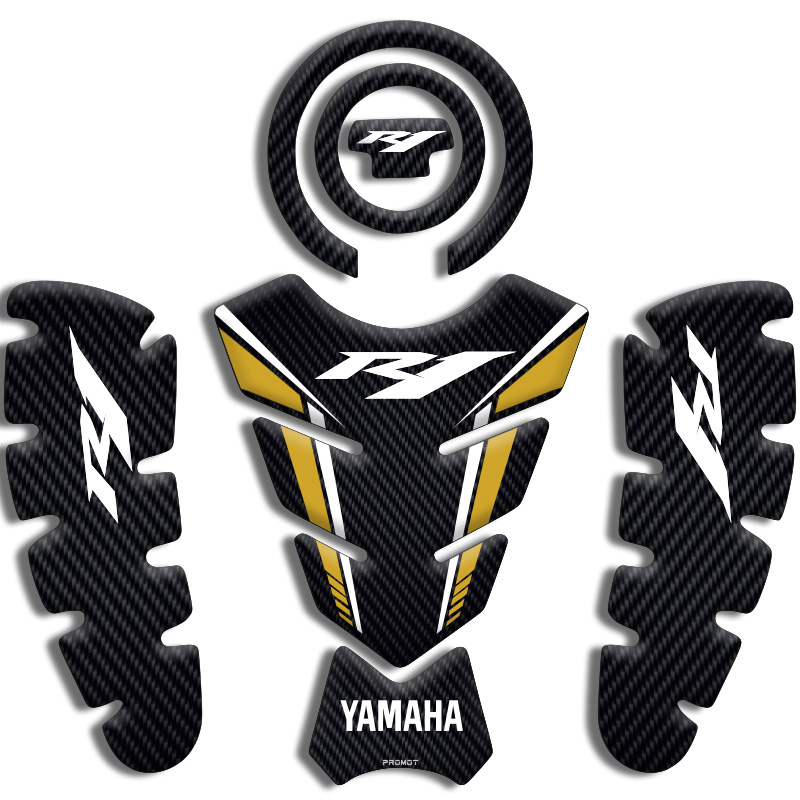 YAMAHA R1 TANK PAD SET 04