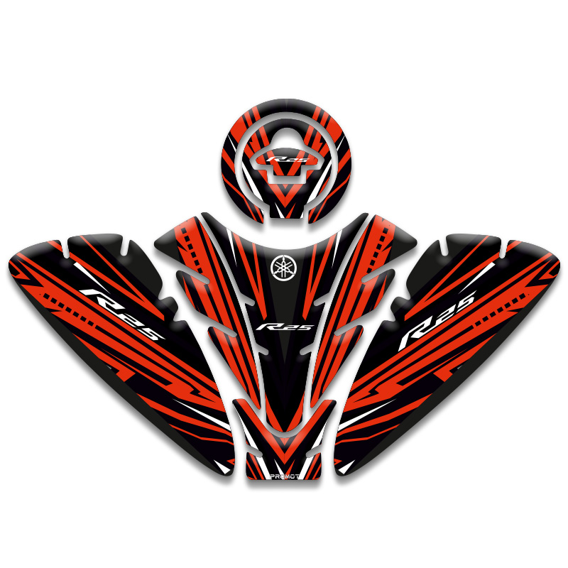 YAMAHA R25 TANK PAD SET (2019/2024) UYUMLU 12