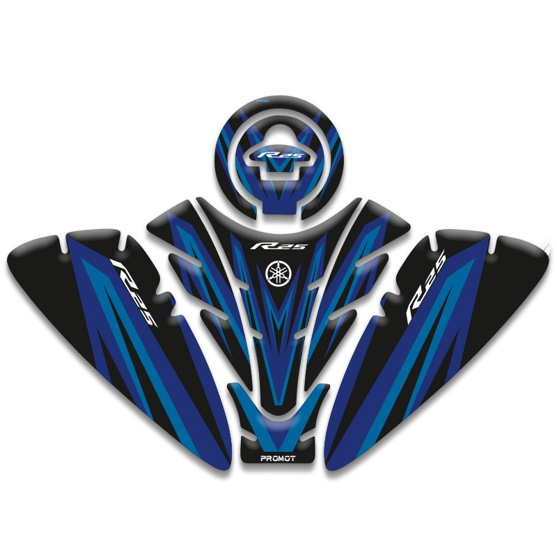 YAMAHA R25 TANK PAD SET (2019/2024) UYUMLU 07