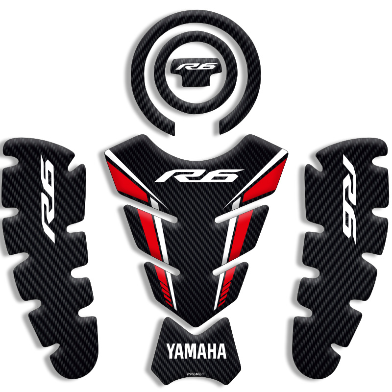YAMAHA R6 TANK PAD SET 01