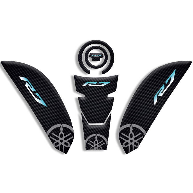 YAMAHA R6 TANK PAD SET (2021/2024) UYUMLU 04