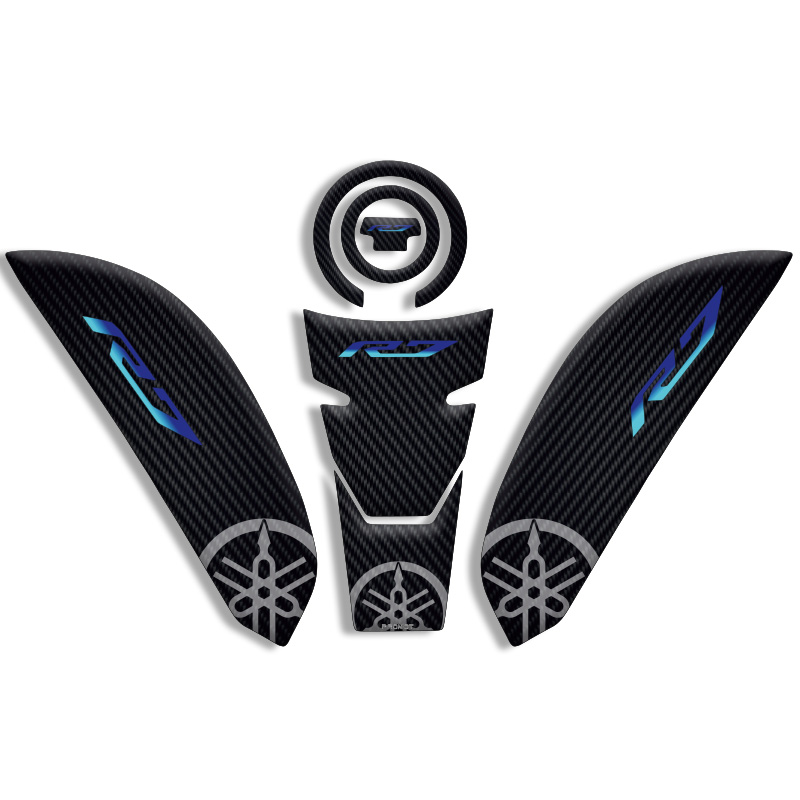 YAMAHA R6 TANK PAD SET (2021/2024) UYUMLU 05