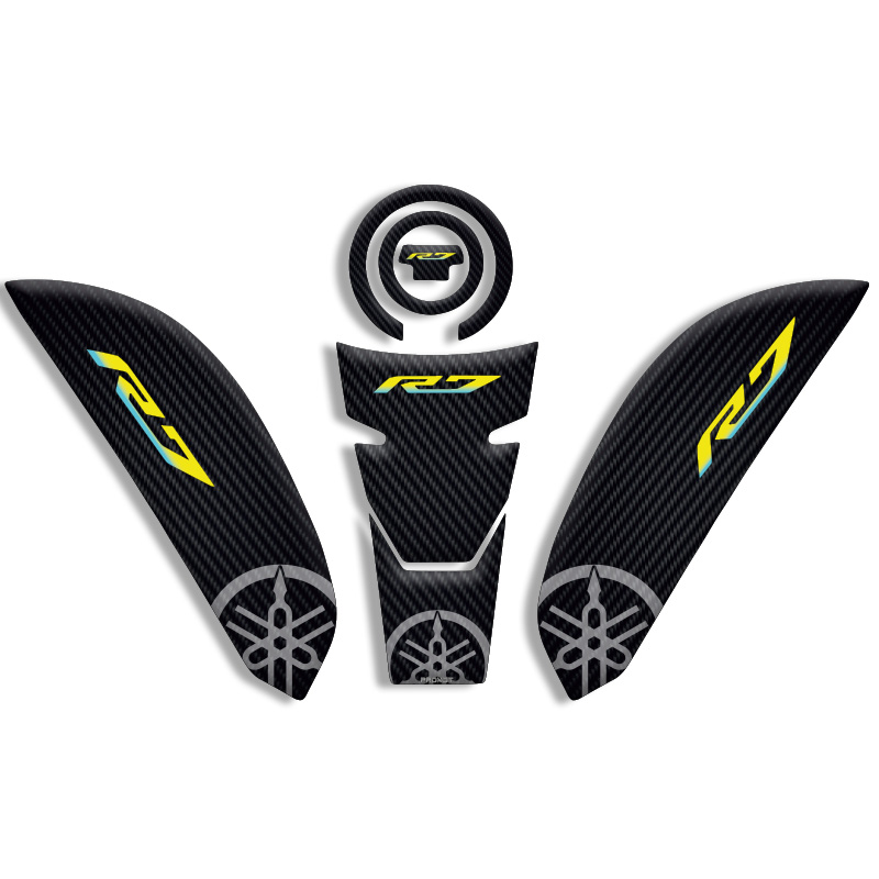 YAMAHA R6 TANK PAD SET (2021/2024) UYUMLU 06