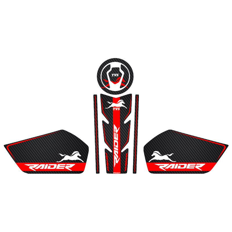 TVS RAIDER TANK PAD SET 05