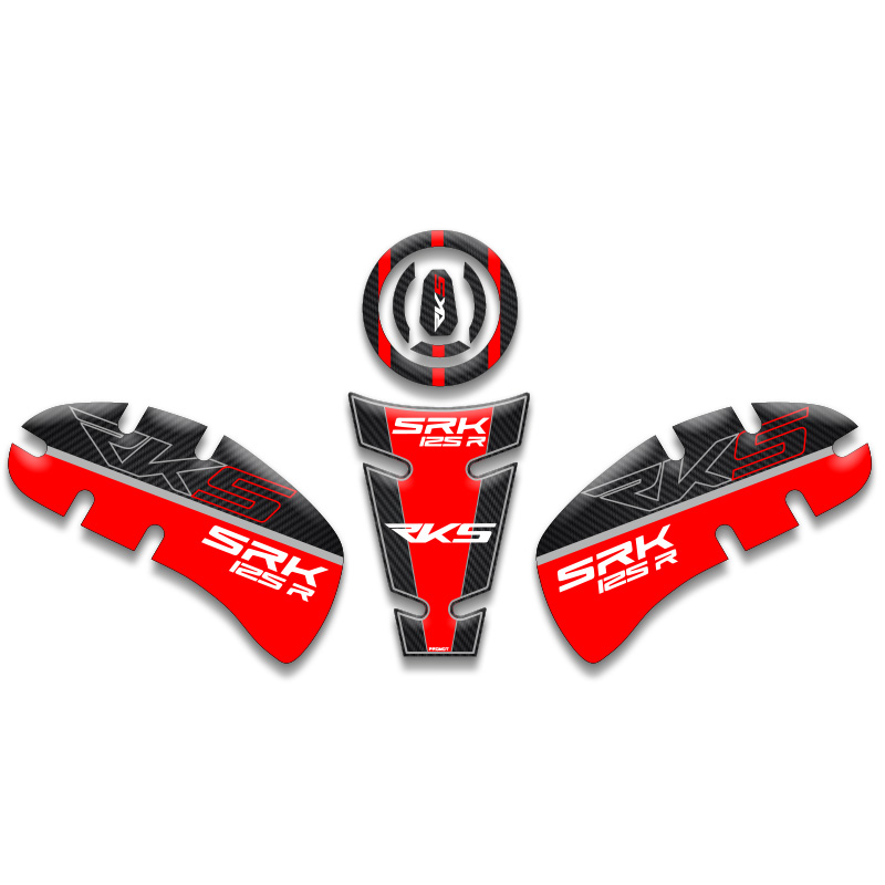 RKS SRK 125R TANK PAD SET 01