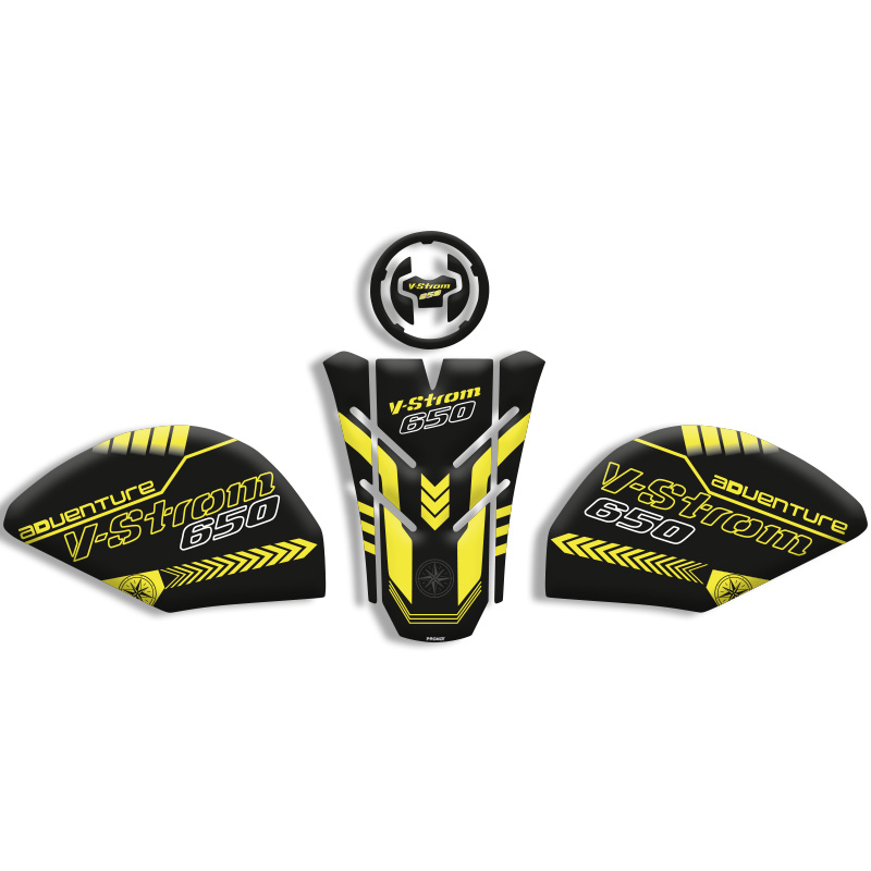 SUZUKI V-STROM 650 TANK PAD SET (2021/2024) UYUMLU 02