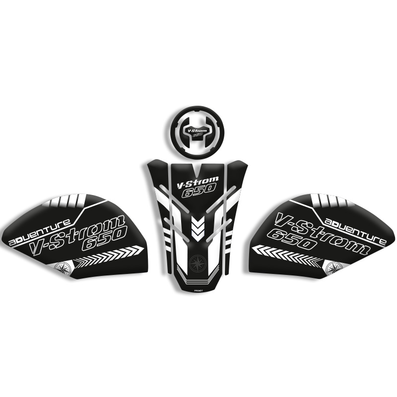 SUZUKI V-STROM 650 TANK PAD SET (2021/2024) UYUMLU 04