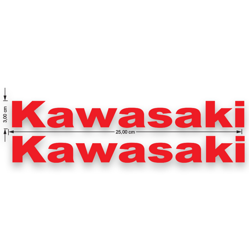 KAWASAKİ MAŞA STİCKER 02